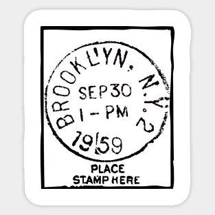 Stamp Sticker